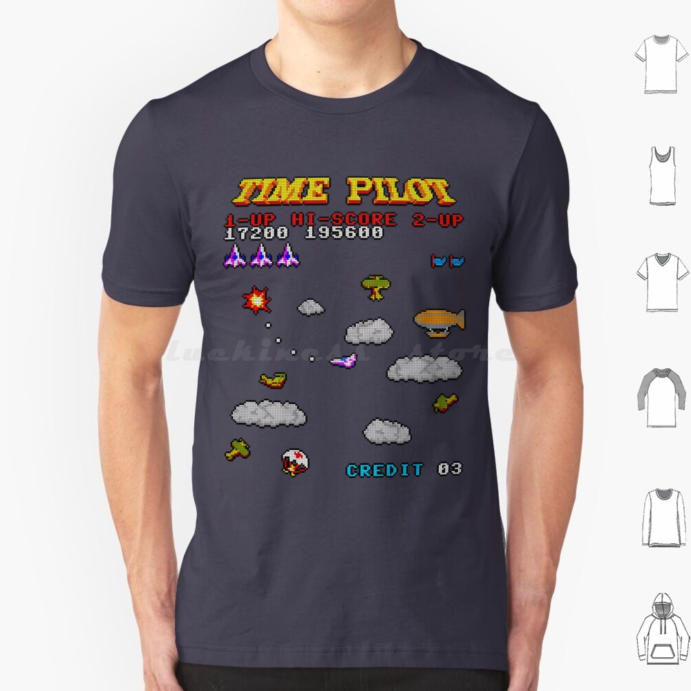 Time Pilot 2 T Shirt Cotton Me - Retro Gaming T Shirt 评论和价格
