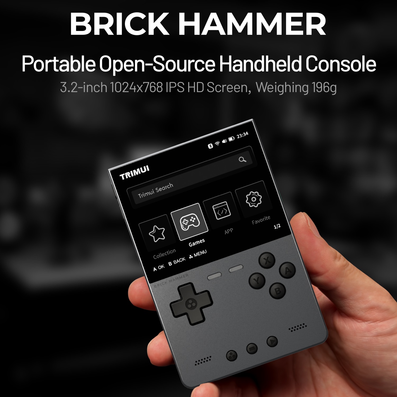 TRIMUI BRICK HAMMER Retro Hand - Retro Gaming Kiosk 评论和价格